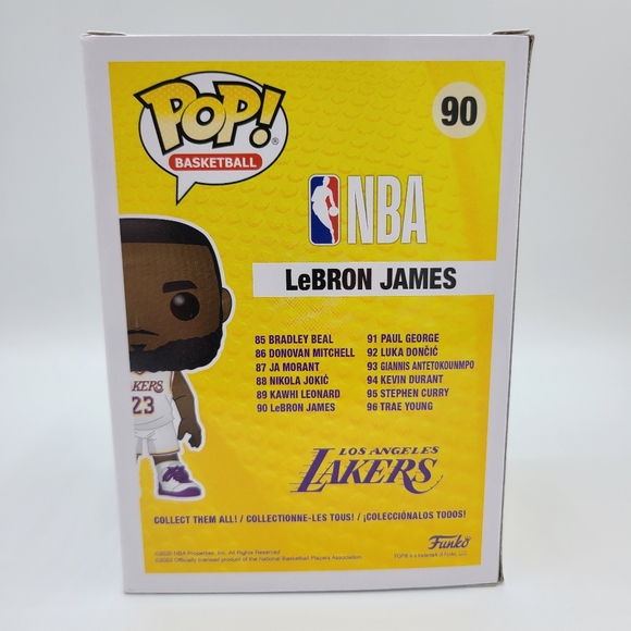 Funko Pop! / LeBron James / L.A. Lakers / #90 - Picture 5 of 11
